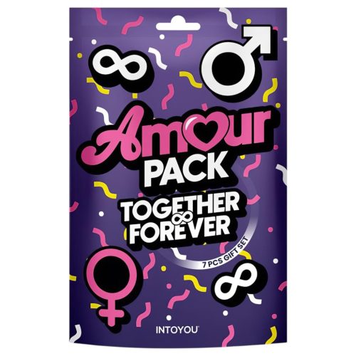 Amour Pack Together - kezdő szett vibrátorral - 7 részes