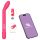 Adalet Gently - okos G-pont és prosztata vibrátor (pink)