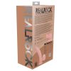 RealRock - dupla sűrűségű élethű vibrátor (testszínű) - 18 cm