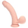 RealRock - dupla sűrűségű élethű vibrátor (testszínű) - 20 cm