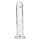 RealRock - élethű dildó tapadókoronggal (átlátszó) - 12,7 cm