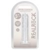RealRock - élethű dildó tapadókoronggal (átlátszó) - 12,7 cm