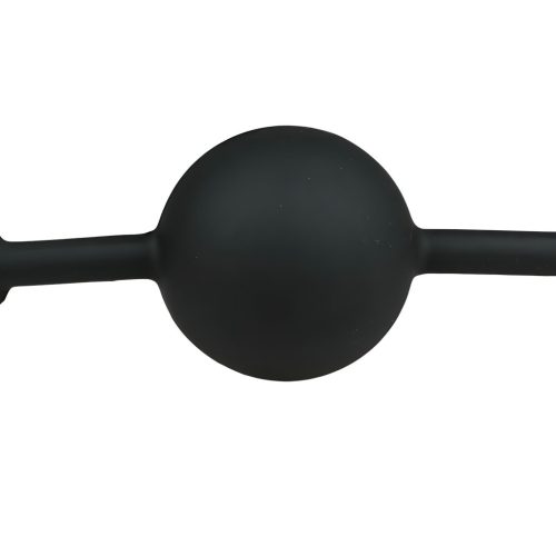Easytoys - szájpecek szilikon labda (fekete)