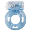 EasyToys - egyszeri vibrációs péniszgyűrű (kék)