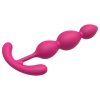 Cheeky Love - gyöngyös anál plug (pink)