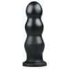 BUTTR Tactical III - tapadókorongos dildó (fekete)