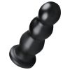 BUTTR Tactical III - tapadókorongos dildó (fekete)