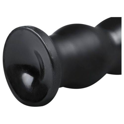 BUTTR Tactical III - tapadókorongos dildó (fekete)