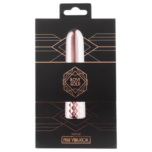 Rosy Gold Mini - akkus, mini rúdvibrátor (rosegold)