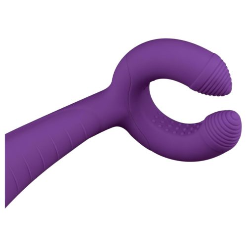 Easytoys Couple - akkus, vízálló párvibrátor (lila)