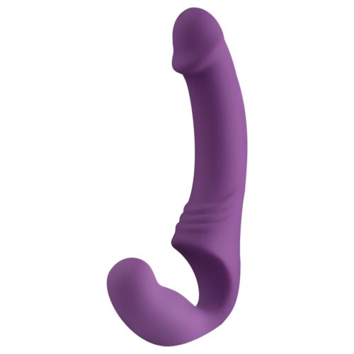 Easytoys - akkus, felcsatolható vibrátor tartópánt nélkül (lila)