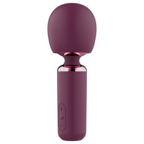 Glam - mini wand vibrátor (lila)