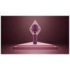 Glam - mini wand vibrátor (lila)