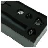 Wand vibrátor Pixey Deluxe Black Velvet M – 4 fokozat, fekete
