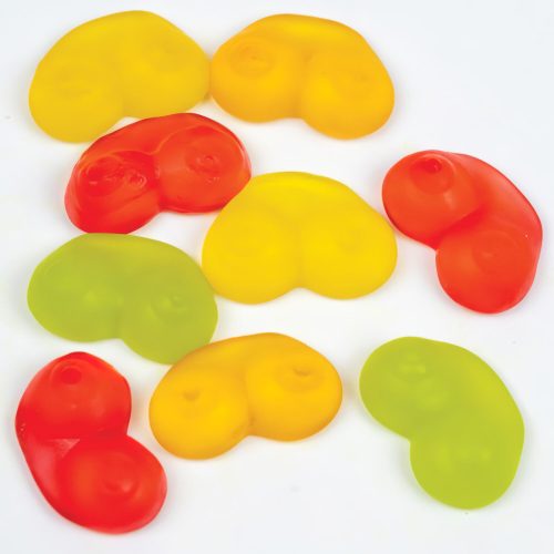 Jelly Boobs - gumicukor cici - gyümölcs ízű (120g)