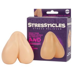 Stressticles - stresszlabda - herék (natúr)