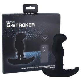   Nexus G-stroker - távirányítós prosztata vibrátor (fekete)