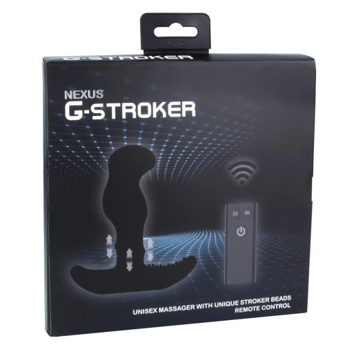 Nexus G-stroker - távirányítós prosztata vibrátor (fekete)