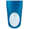 Satisfyer Double Whale - 2 motoros párvibrátor (kék)