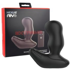   Nexus Revo Extreme - rádiós, forgó prosztata vibrátor (fekete)