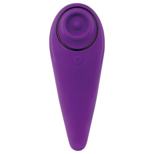 FEELZTOYS Femmegasm - akkus 2in1 csikló vibrátor (lila)