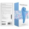 FEELZTOYS Femmegasm - akkus 2in1 csikló vibrátor (kék)